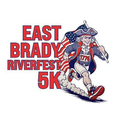 East Brady Riverfest 5K Logo