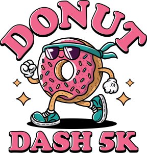 Eckert's Versailles Orchard Donut Dash 5k Logo