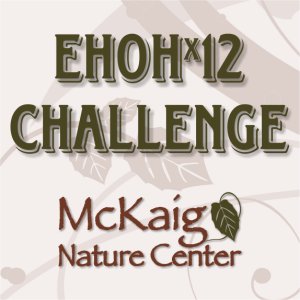 EHOHx12 Challenge: Run Every Hour On the Hour at McKaig Nature Center Logo