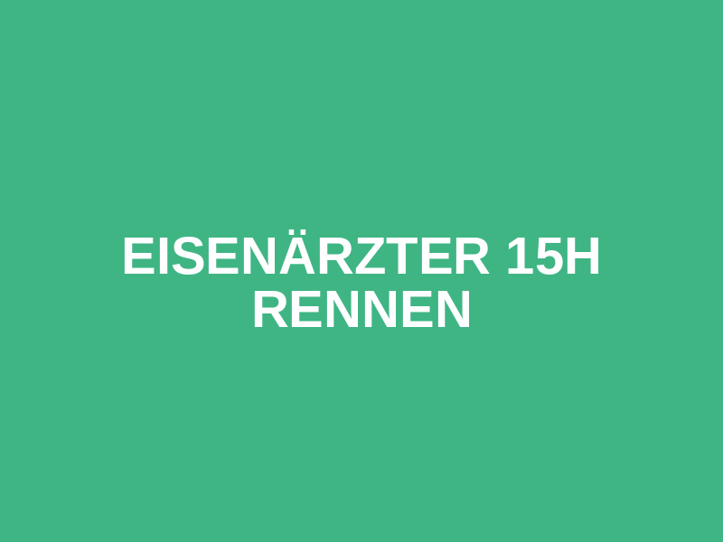 Eisenärzter 15h Rennen Logo