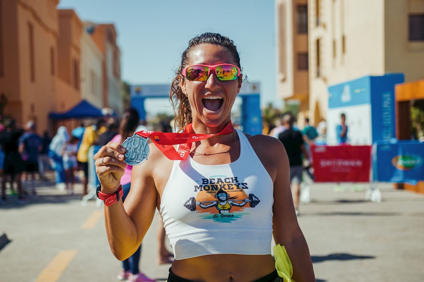El Gouna Half Marathon Logo