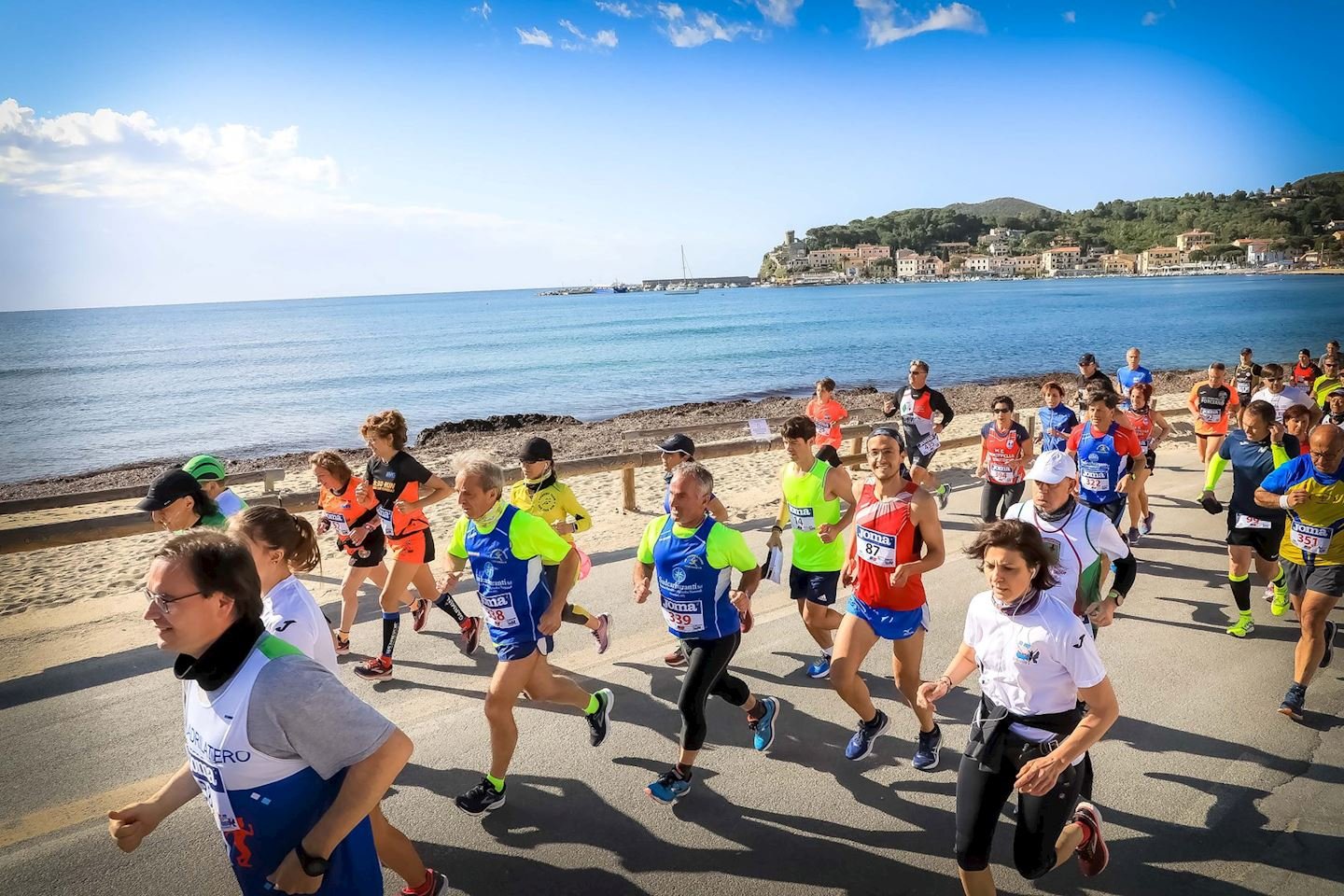 Elba Island Marathon Logo