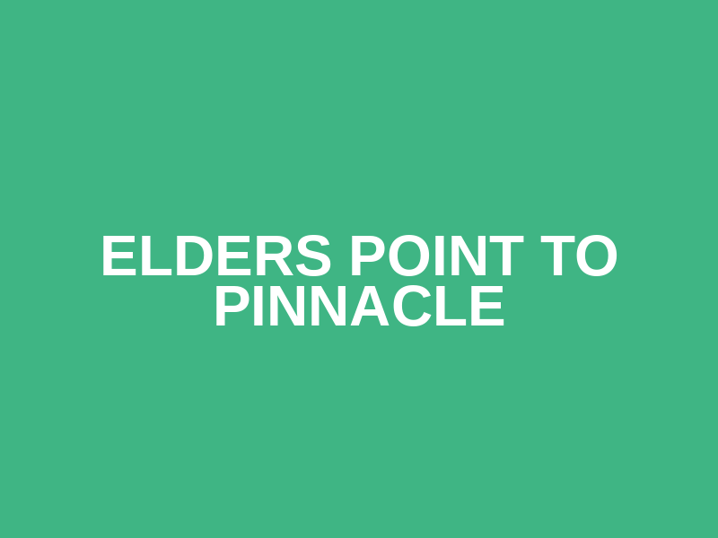 Elders Point to Pinnacle Logo