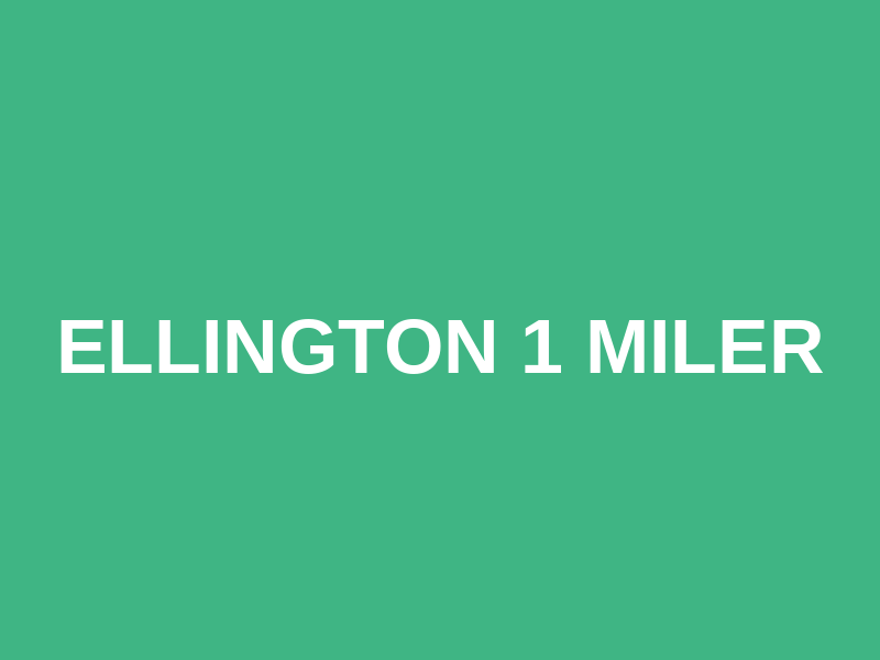 Ellington 1 miler Logo