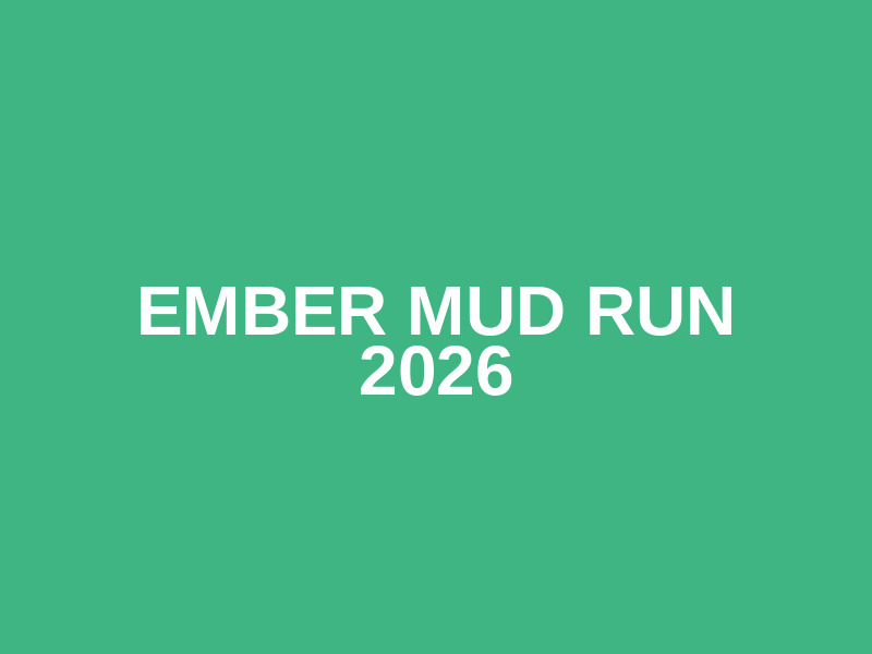 Ember Mud Run 2026 Logo