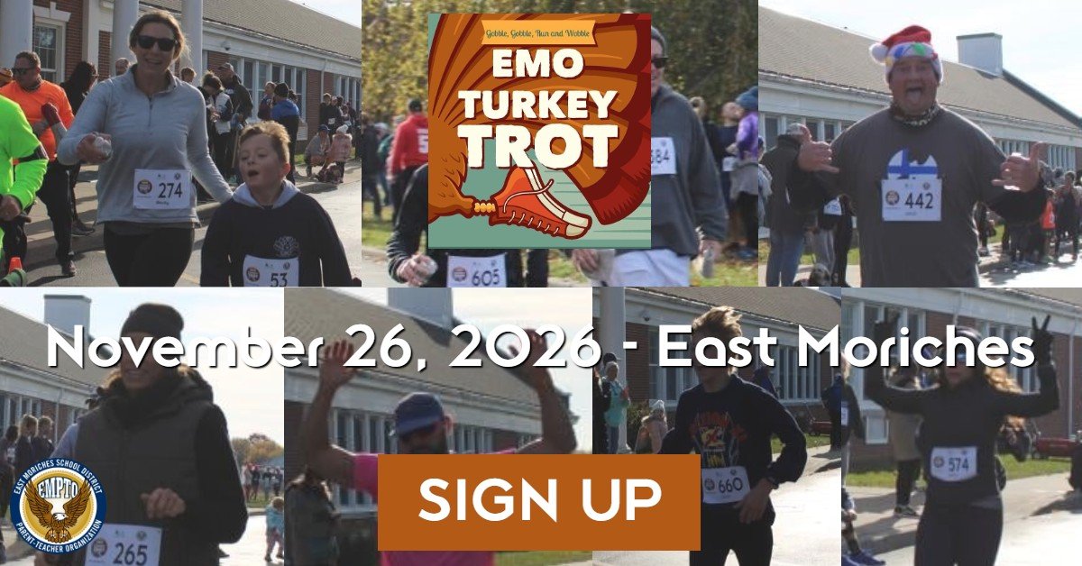 EMO Turkey Trot 5K Run/Walk 2026 Logo