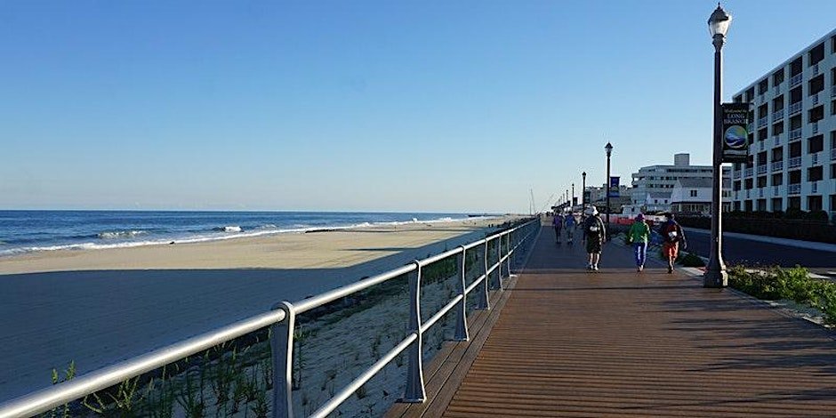 Endless Summer Walk -- 30 miles -- Matawan to Asbury Park NJ Logo