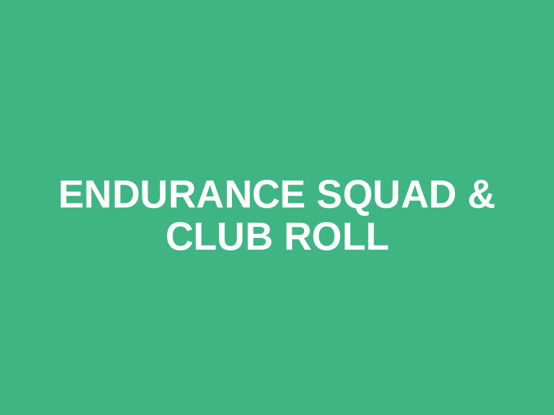 Endurance Squad & Club Roll Logo