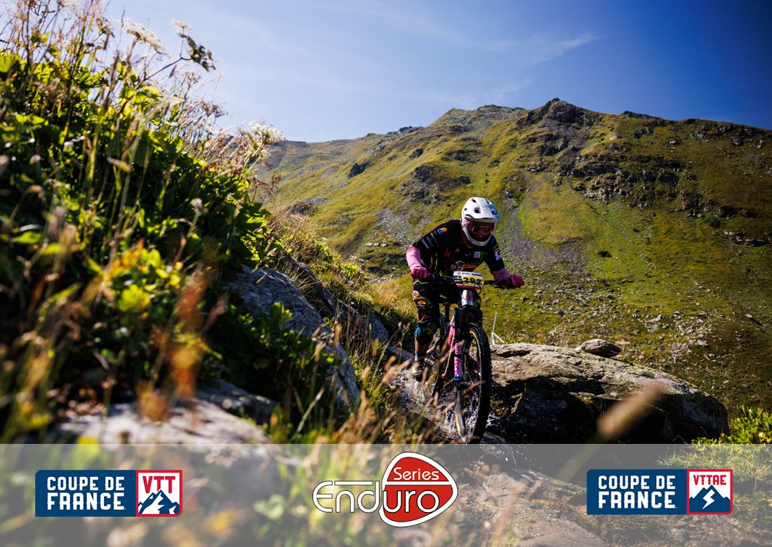 Enduro Series - Coupe de France Enduro VTT & VTTAE - Valmeinier Logo