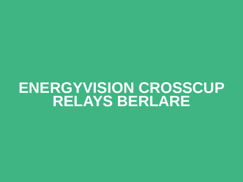 EnergyVision CrossCup Relays Berlare Logo