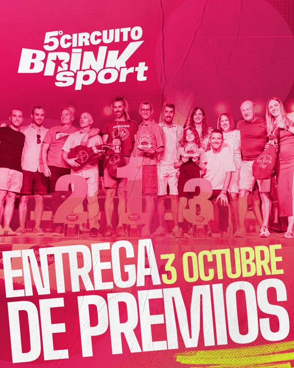 Entrega de premios Circuito BrinkSport Logo