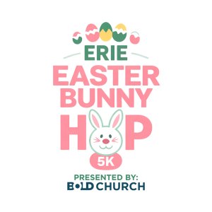 Erie Easter Bunny Hop Logo