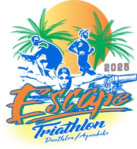 Escape from Fort Desoto Triathlon Logo