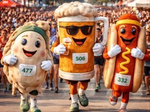 Ethnic Days 5k Run Logo