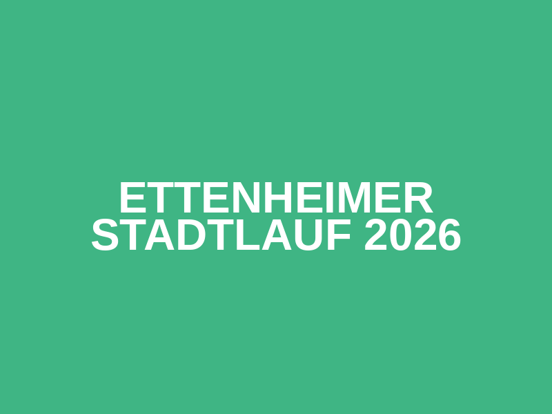 Ettenheimer Stadtlauf 2026