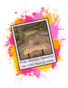 Evan Stowers Memorial 5K Trail Run and 2 Mile Walk Logo