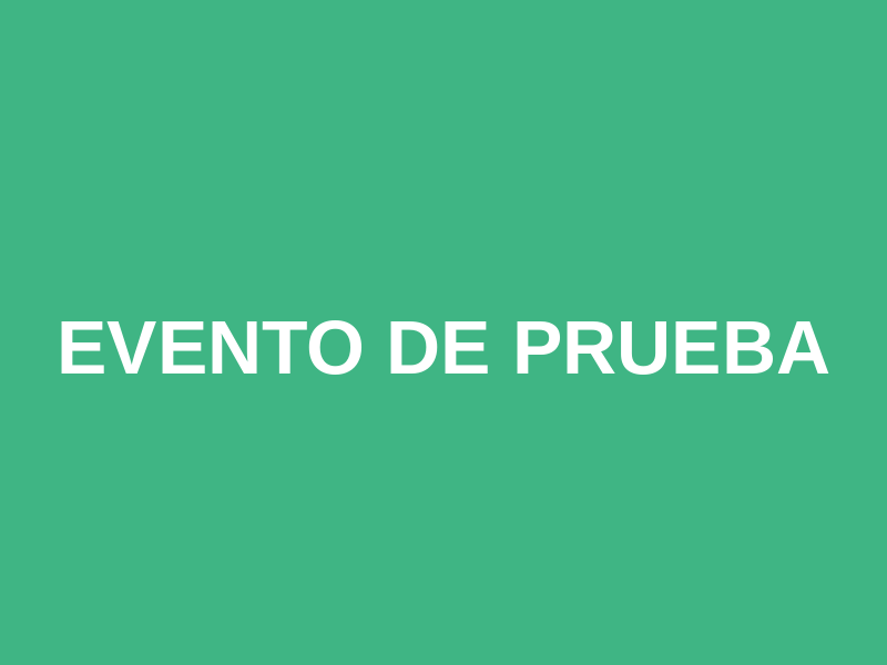 Evento de prueba Logo