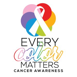 Every Color Matters Cancer Awareness 5K Run/Walk Logo