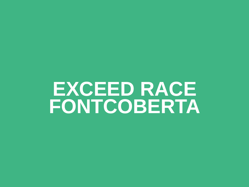Exceed Race Fontcoberta Logo