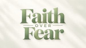 Faith Over Fear 5K Logo