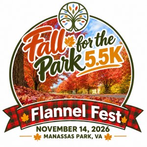 Fall for the Park 5K: Flannel Fest Logo
