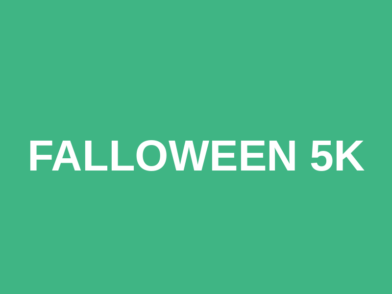 Falloween 5K Logo
