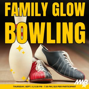 Family Glow Bowling Logo