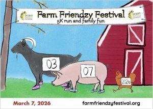 Farm Friendzy Festival | 5K run and family fun Logo