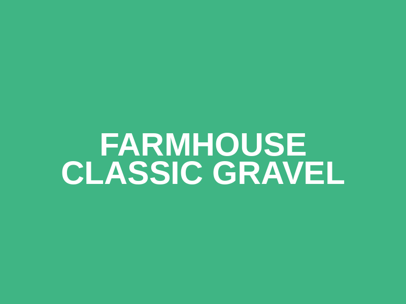 Farmhouse Classic Gravel Logo