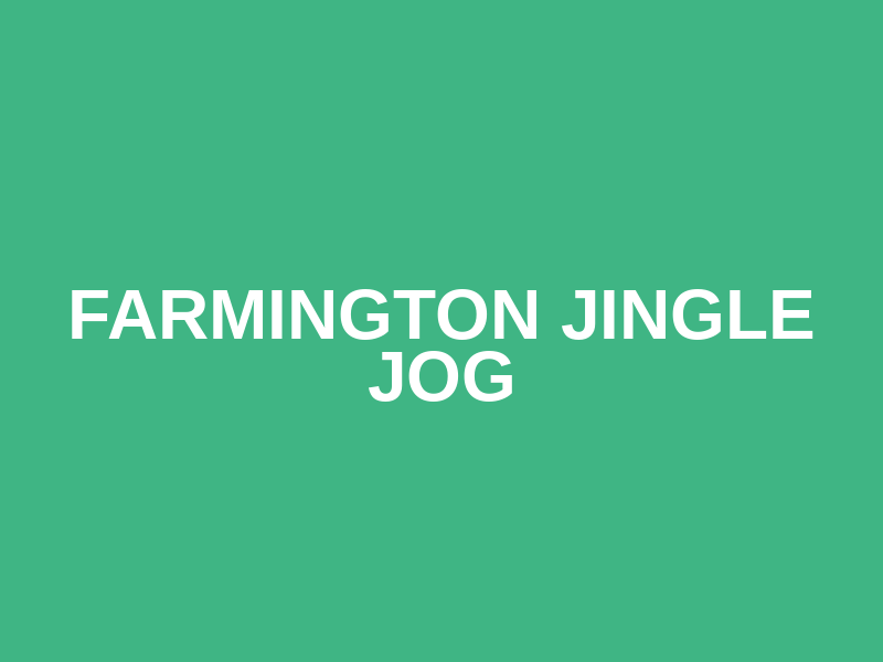 Farmington Jingle Jog Logo
