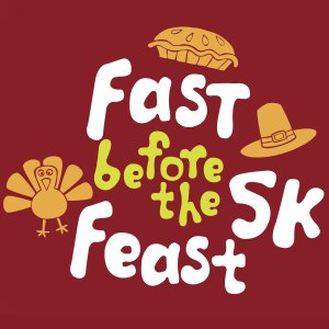 Fast Before the Feast 5K Logo