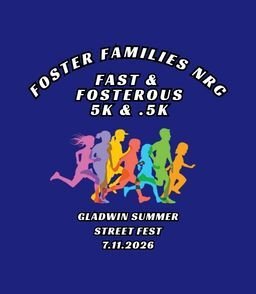 Fast & Fosterous 5k & .5k Logo