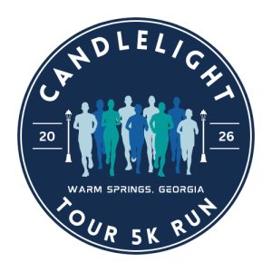 FDR Memorial Candlelight Tour 5K Logo