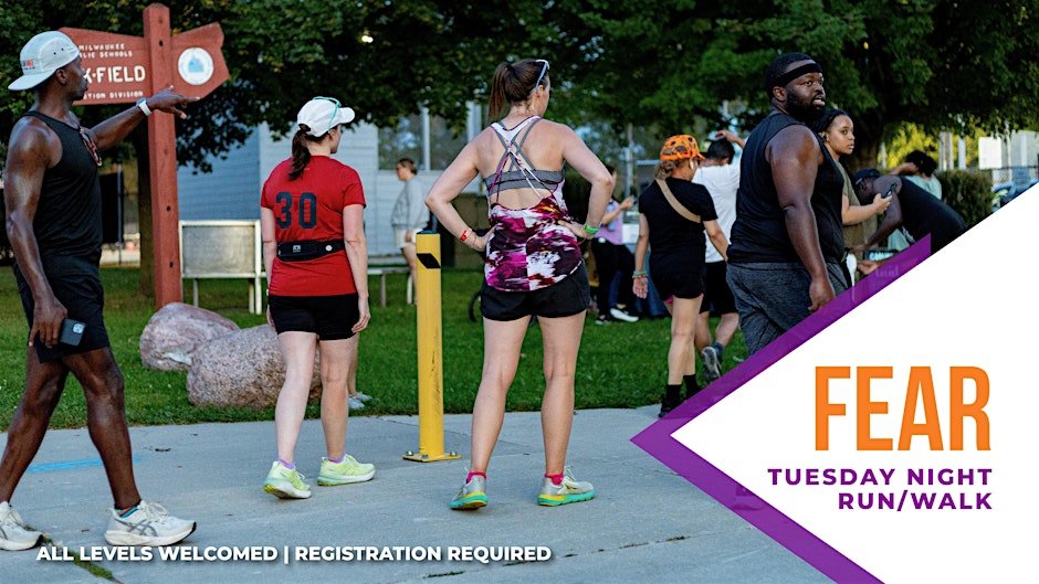 FEAR Tuesday Run / Walk Logo