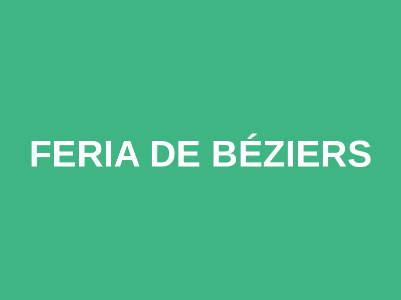 Feria de Béziers Logo