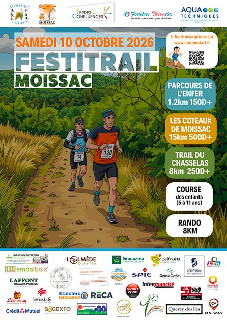 FESTITRAIL MOISSAC Logo
