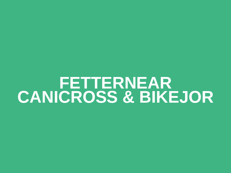 Fetternear Canicross & Bikejor Logo