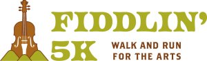 Fiddlin' 5k Run/Walk for the Arts Logo