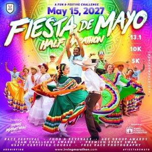 Fiesta De Mayo Half Marathon Logo