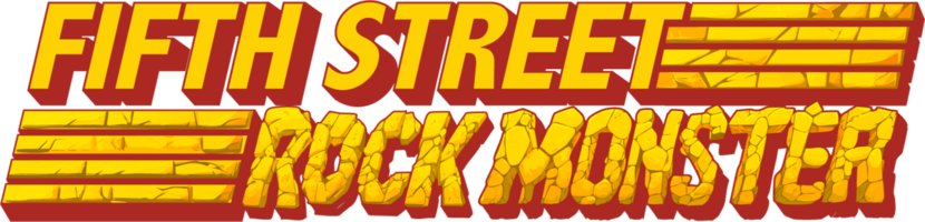 Fifth Street Rock Monster - MASS XC #1 Logo
