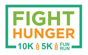 Fight Hunger 10K, 5K + 1 Mile Fun Run Logo