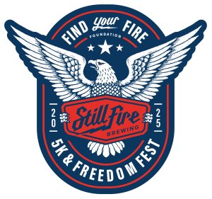 Find Your Fire 5k & Freedom Fest- Peachtree Qualifier Logo
