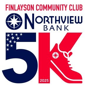 Finlayson Northview Bank July Fourth 5k Logo