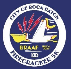 Firecracker 5K Run/Walk City of Boca Raton Logo