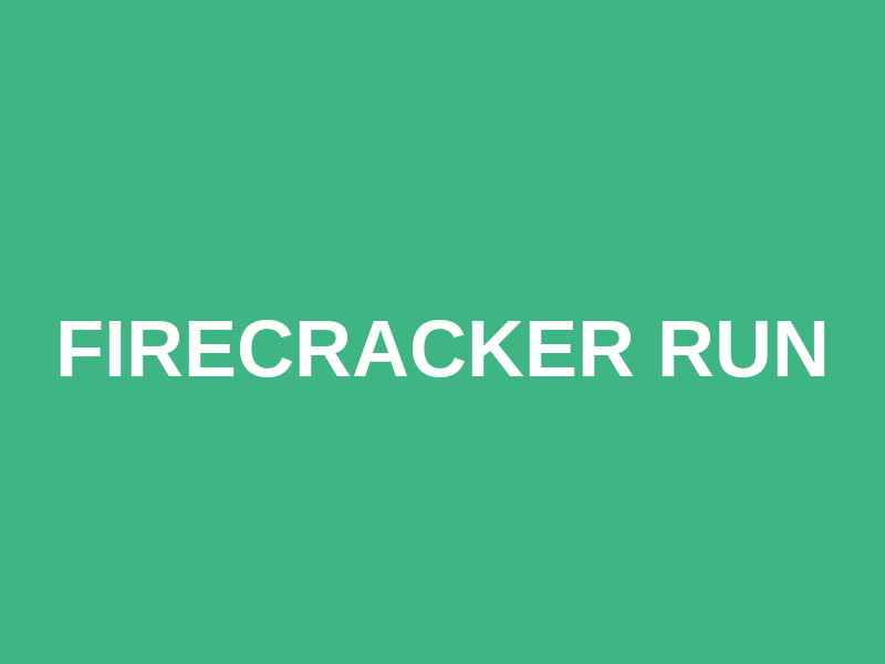 Firecracker Run Logo
