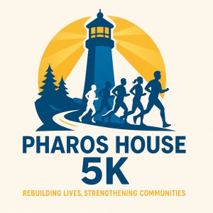 First Annual Pharos House 5K Logo