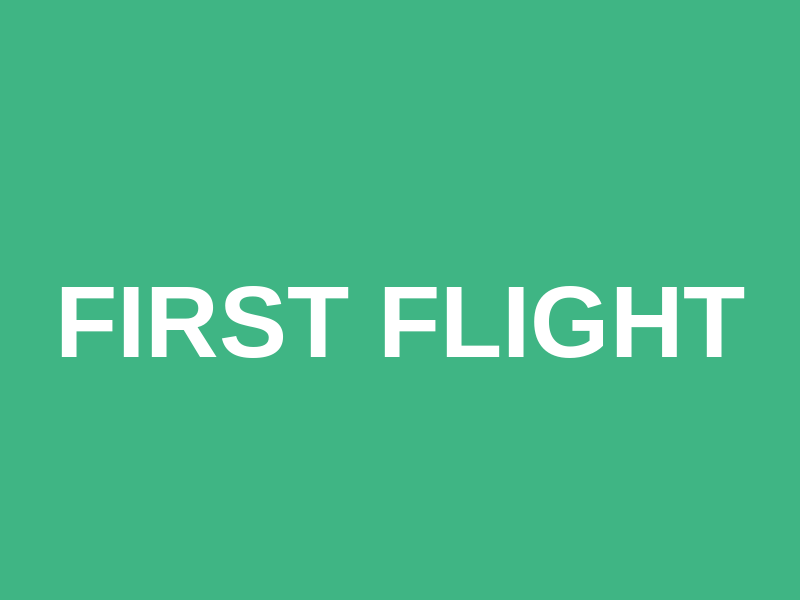 First Flight Logo