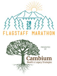 Flagstaff Marathon Presented by Cambium Wealth and Legacy Strategies Logo