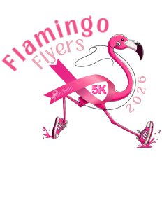 Flamingo Flyers 5k Logo