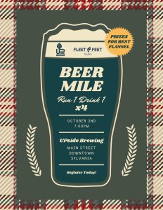 FLANNELS & FRIENDS BEER MILE